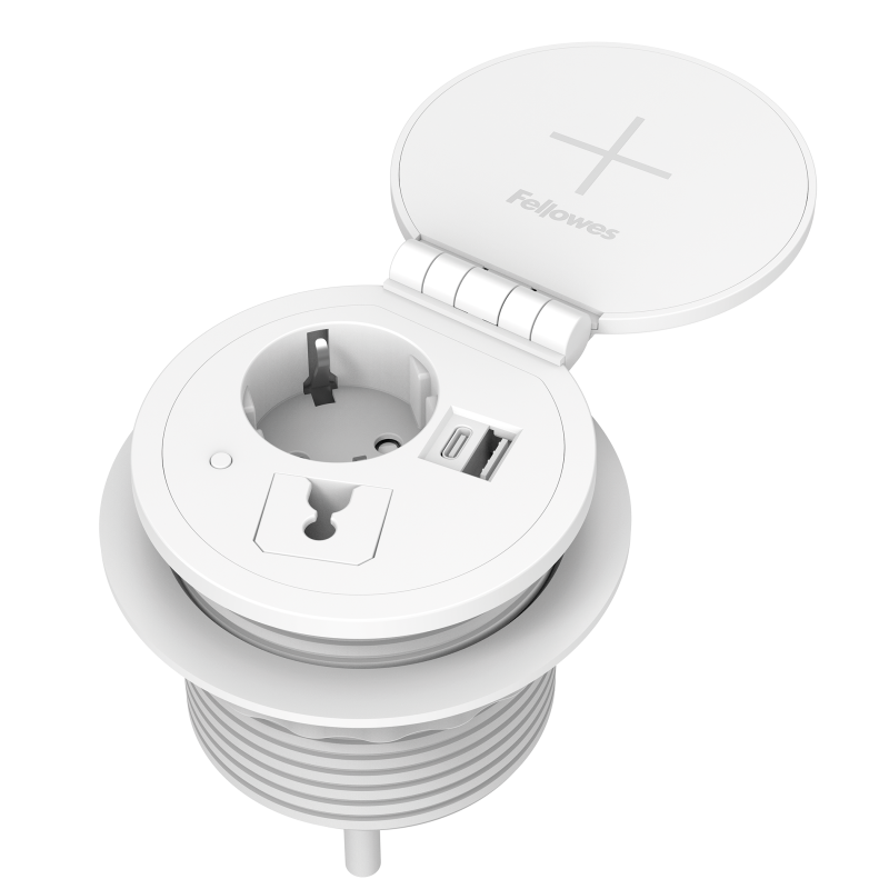 100091515_Qi-power-spot_F_80mm_1x230V+1xAC+1xQi_WHT-Full