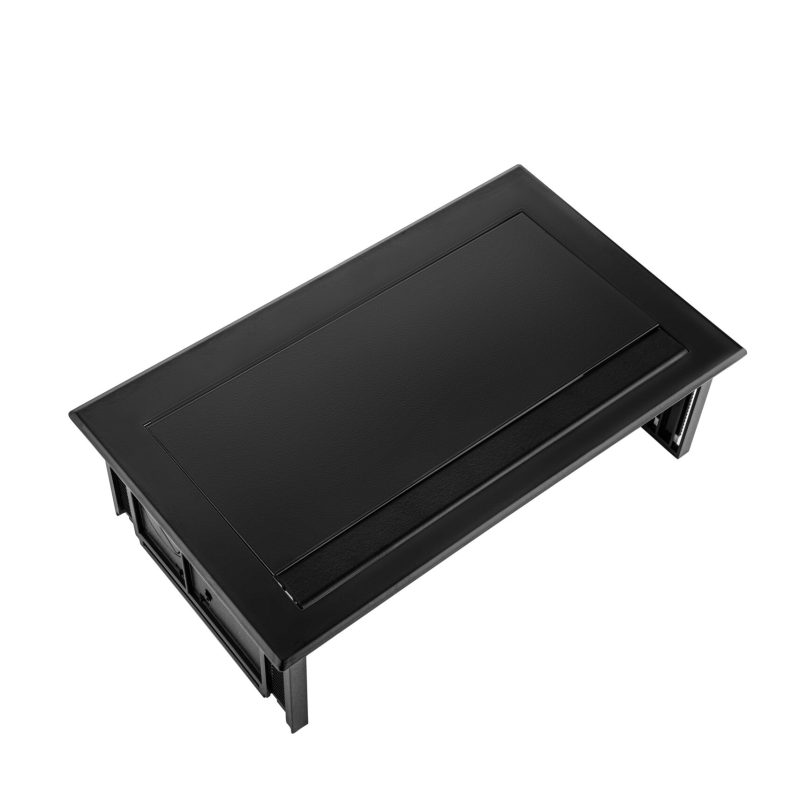 Power Desk In - 2x 230V + 2x USB Charger + 1x Keystone