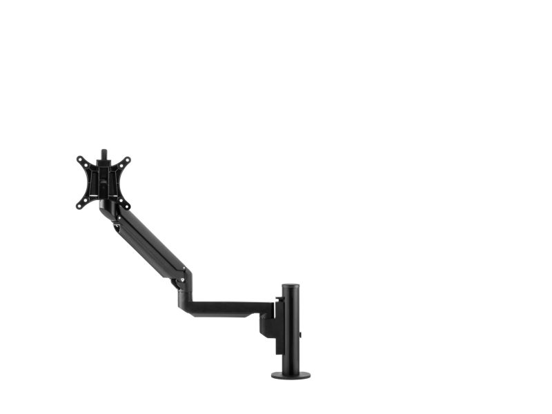 Galaxy Single short Straight Gas Spring Monitor Arm
