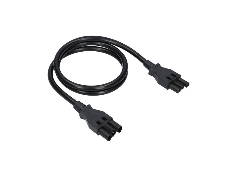 3-pole patch cable with connector