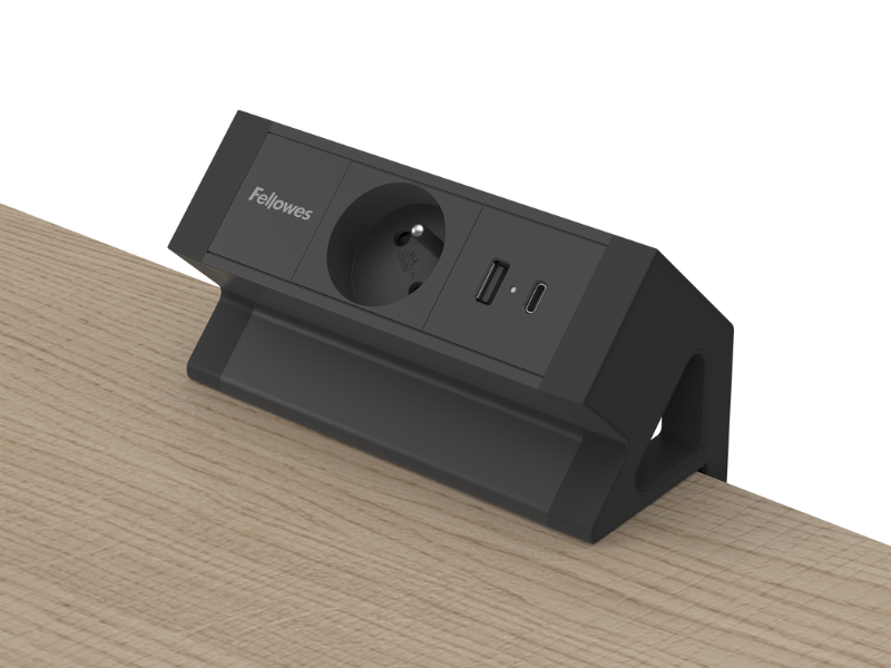Power Desk Up® 2.0 - 1x 230V, 1x USB A+C Charger FR