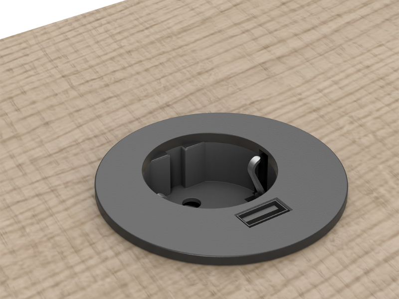 Power-Spot® - USB-A with 3-pole connector