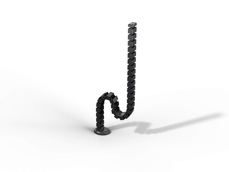 Cable tubing 130 cm with weighted base plate