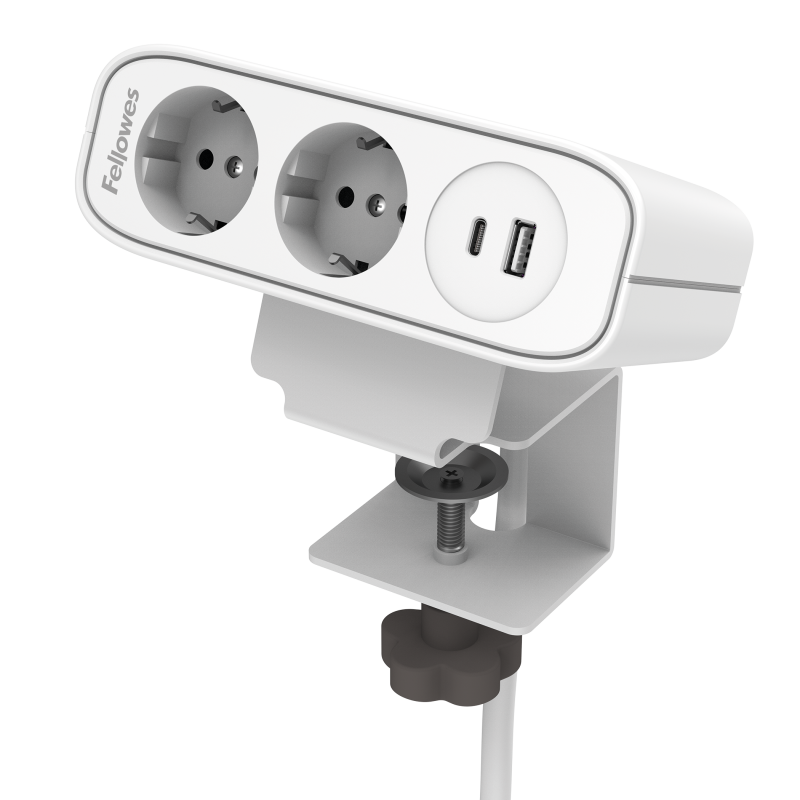 100091415_Desk-Up-EP65_F_2x230V_1xUSB AC-WHT-Hero