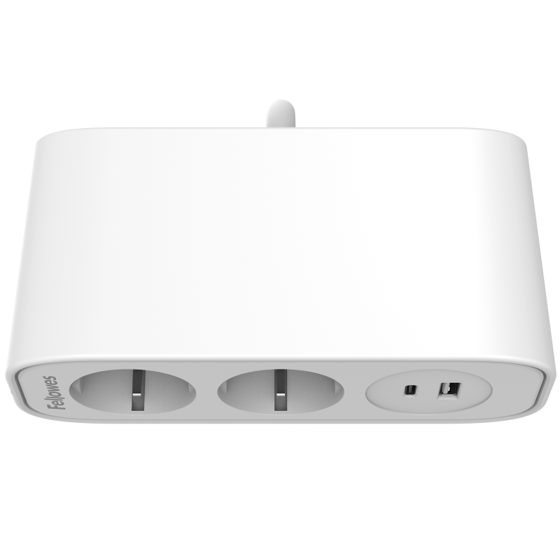 100091415_Desk-Up-EP65_F_2x230V_1xUSB AC-WHT-Top