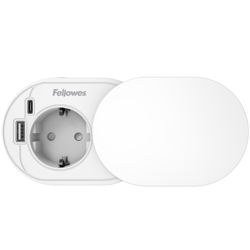 100136866_Power-Spot-Slide_F_60mm_1x230V_1xAC_Top-WHT