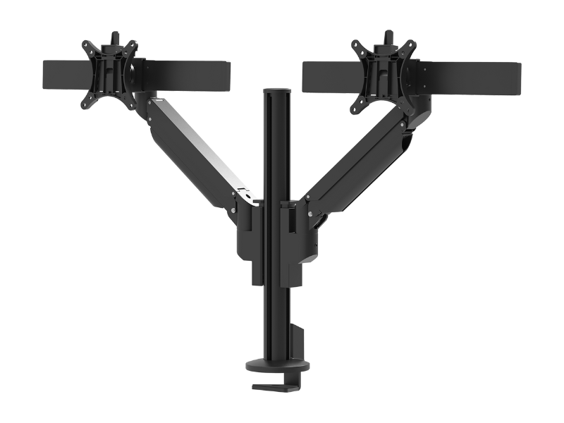 Galaxy dubbele monitorarm met sliders (2MS)