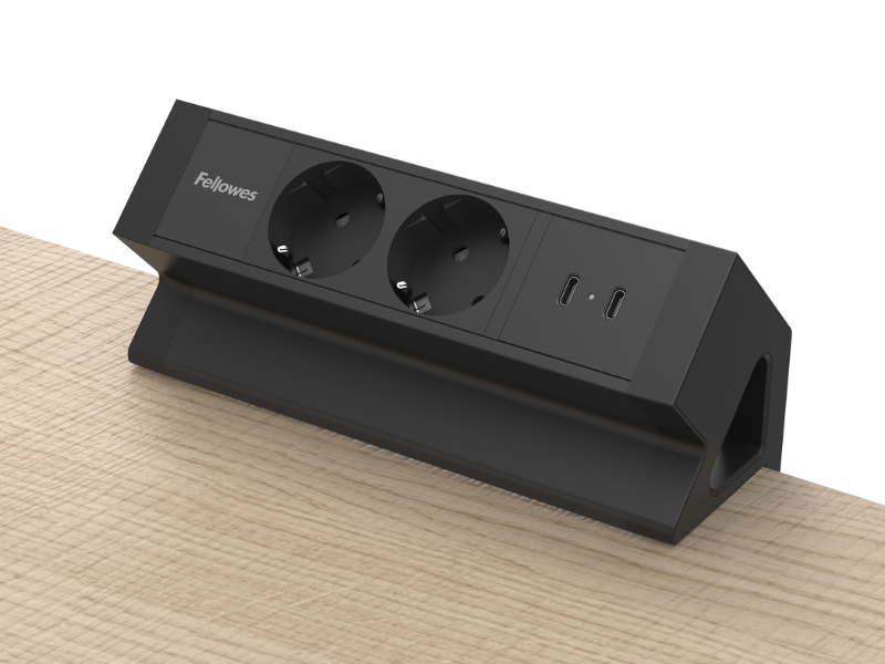 Power Desk Up® 2.0 - 2x 230V, 2x USB-C