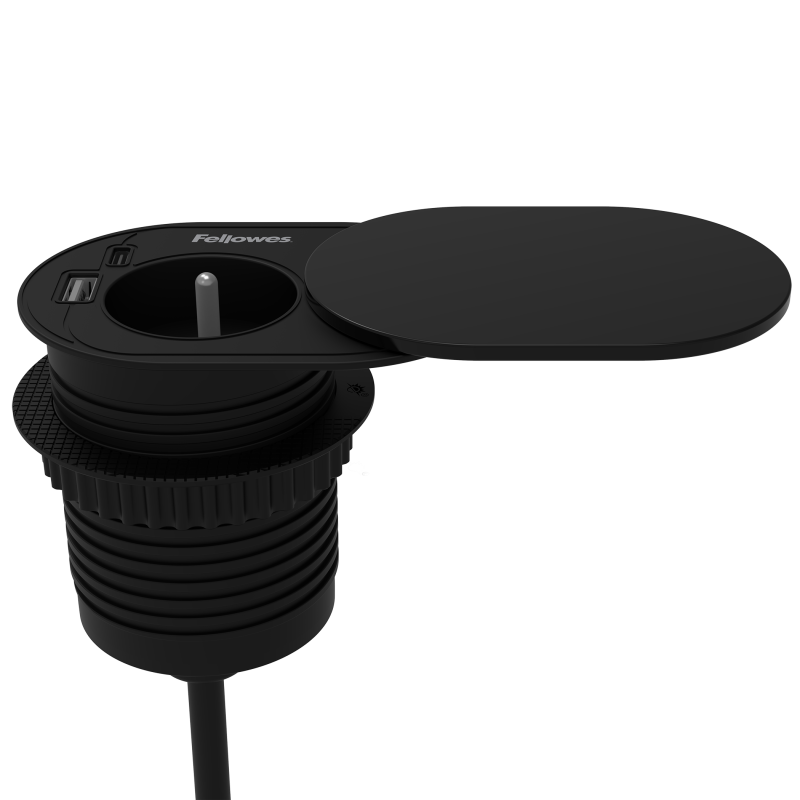100136867_Power-Spot-Slide_E_60mm_1x230V_1xAC_Side-BLK