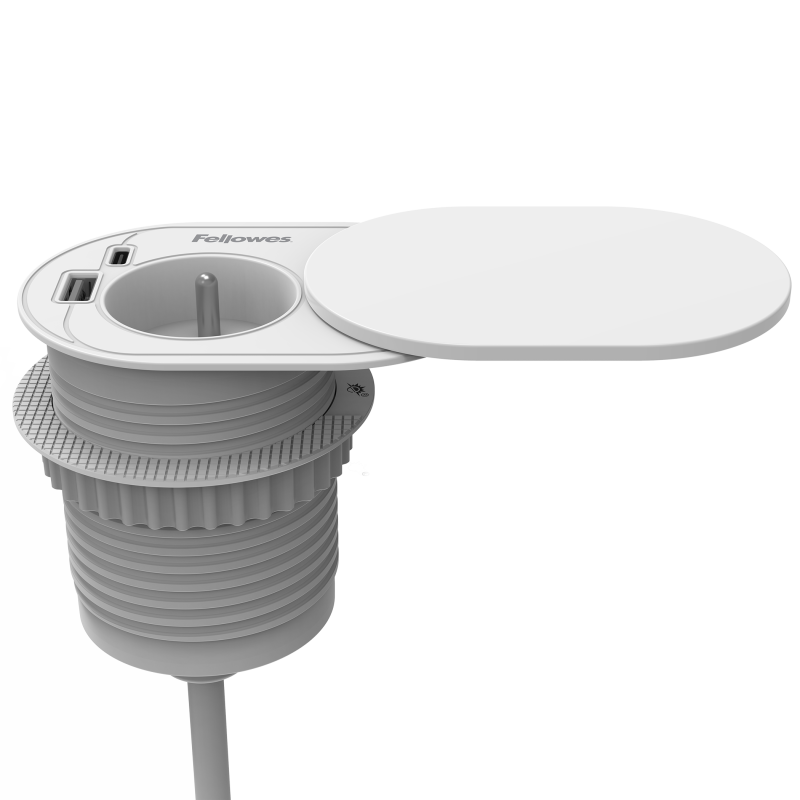 100136868_Power-Spot-Slide_E_60mm_1x230V_1xAC_Side-WHT