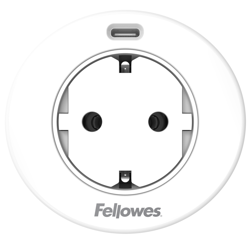 100138106_Power-Spot-Push_F_60mm_1x230V_1xC_WHT-Top