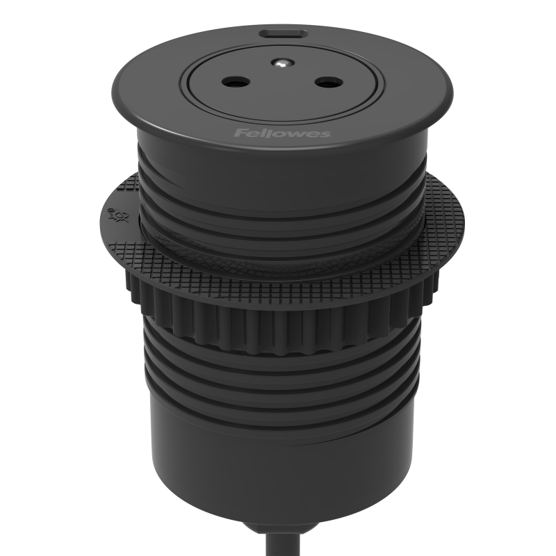 100138107_Power-Spot-Push_E_60mm_1x230V_1xC_BLK-Side