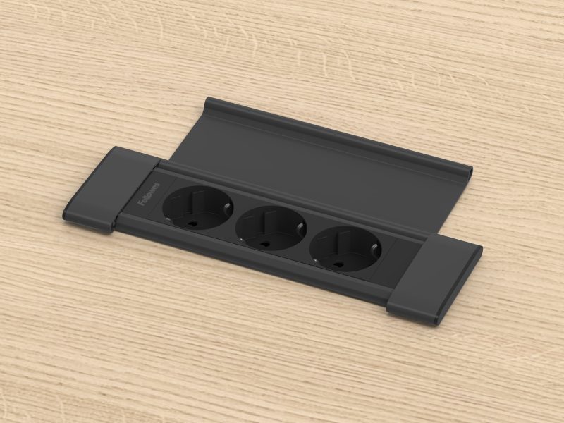 Desk In Cover - 3 x 230V