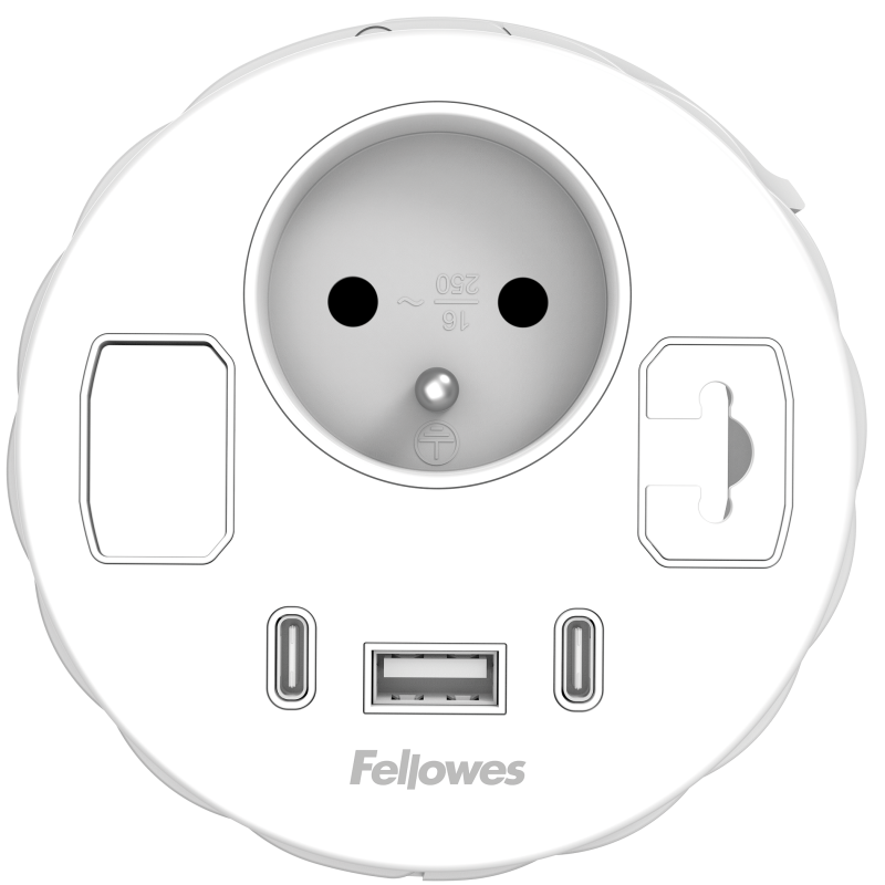 100136880_power-spot_E_80mm_1x230v_1xA_2xC_WHT-Top