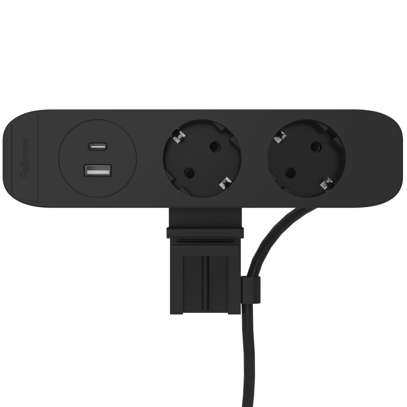 100139637_deskup3_F_2x230-AC-BLK-Front-Horizontal