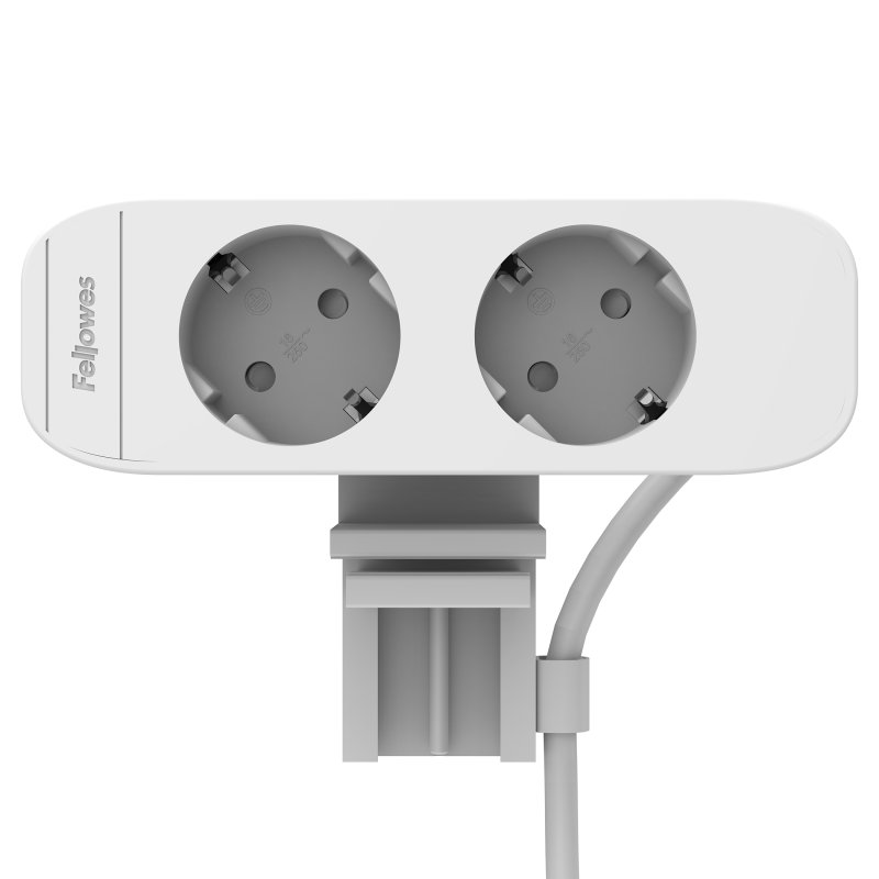 100139650_deskup3_F_2x230V-WHT-Front-Horizontal