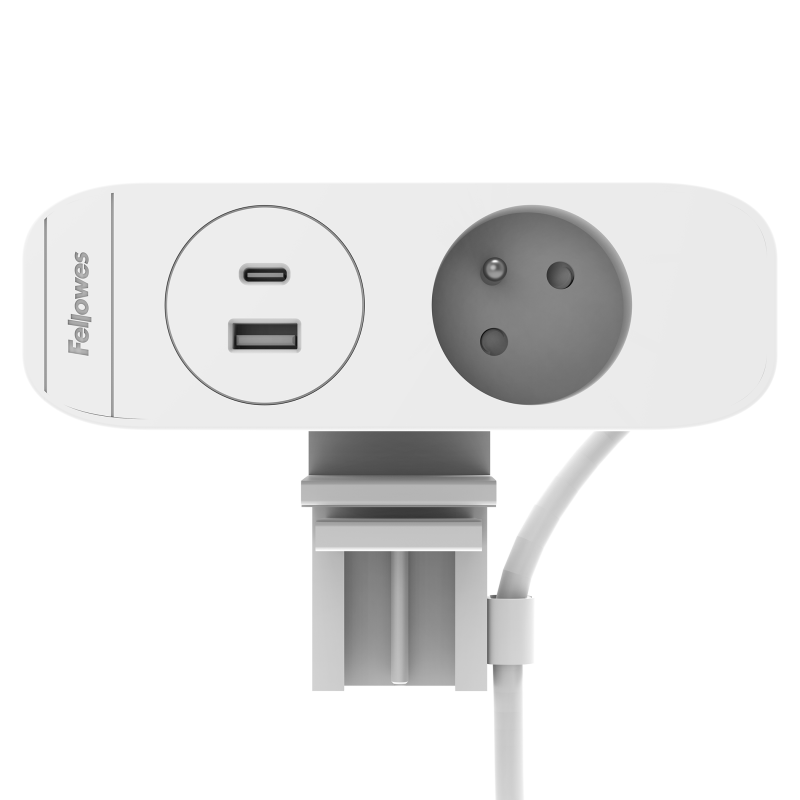 100139659_deskup3_E_1x230-AC-WHT-Front-Horizontal